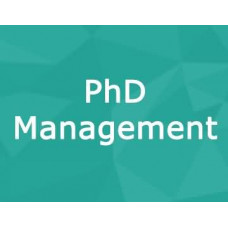 Ph.D in Management - 3 yrs