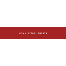 Lateral Entry MCA- 2Yrs Lateral Entry MCA- 2Yrs