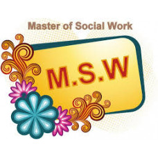 Master of Social Work - 2 yrs Master of Social Work - 2 yrs